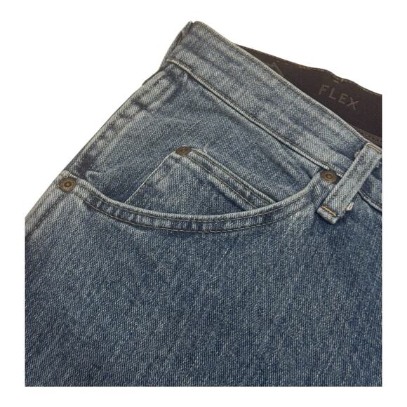 NWT Wrangler Jeans Men 34X29 Relaxed Fit Flex Denim Blue Straight Leg Western - Picture 5 of 7